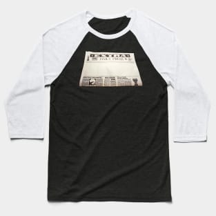Daily News Paper Baseball T-Shirt